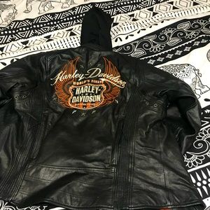 Harley Davidson Leather Coat
